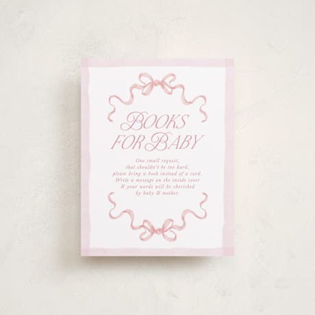 Baby Shower Insert Cards