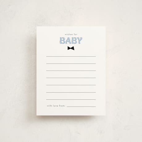 Baby Shower Insert Cards