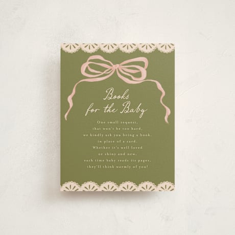 Baby Shower Insert Cards