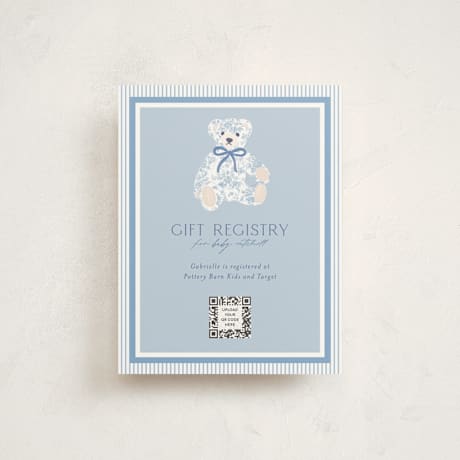 Baby Shower Insert Cards