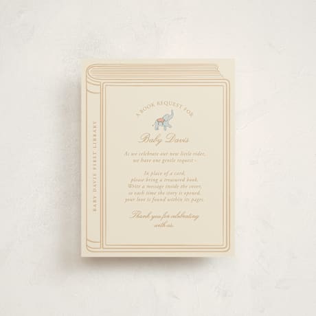 Baby Shower Insert Cards