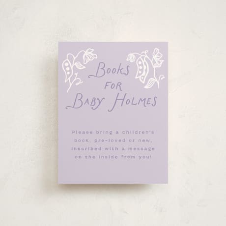 Baby Shower Insert Cards