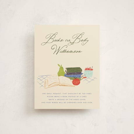 Baby Shower Insert Cards