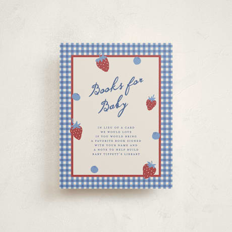 Baby Shower Insert Cards