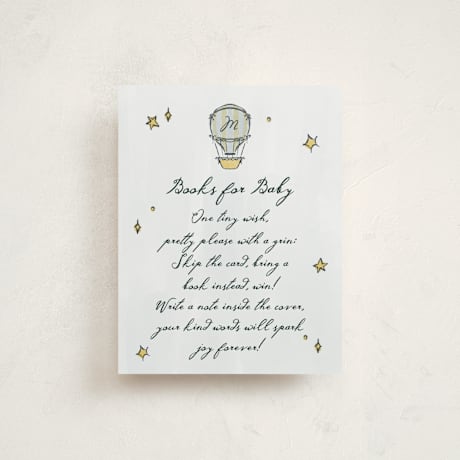 Baby Shower Insert Cards