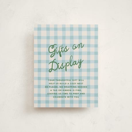 Baby Shower Insert Cards