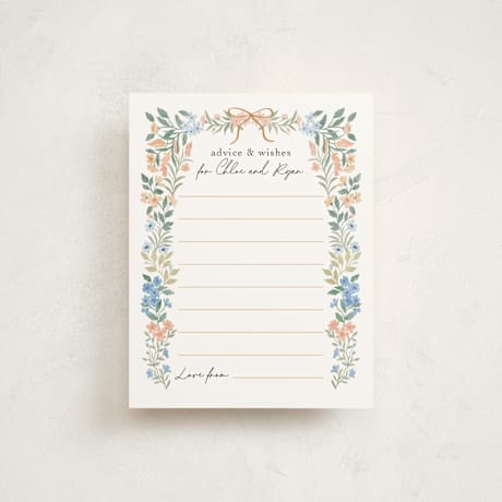 Baby Shower Insert Cards