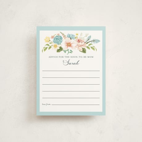 Baby Shower Insert Cards