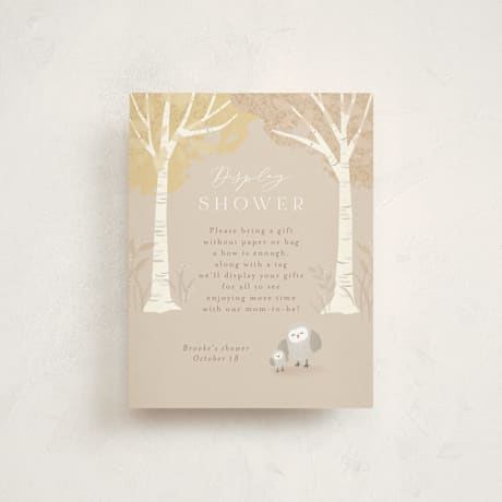 Baby Shower Insert Cards