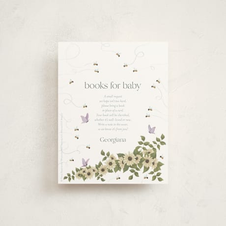 Baby Shower Insert Cards