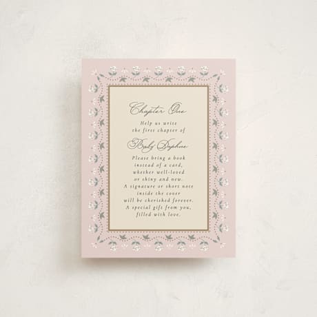 Baby Shower Insert Cards