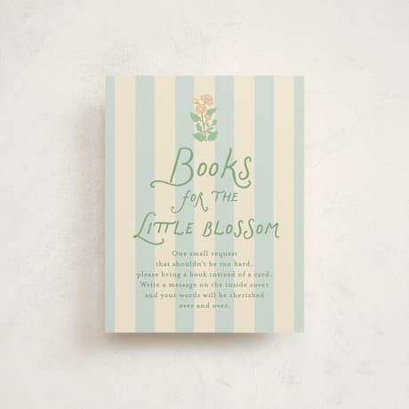 Baby Shower Insert Cards