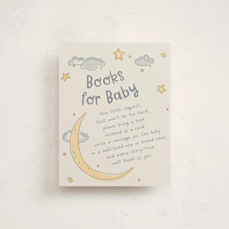 Baby Shower Insert Cards