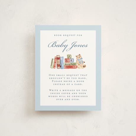 Baby Shower Insert Cards