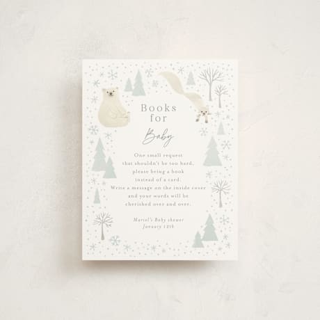 Baby Shower Insert Cards