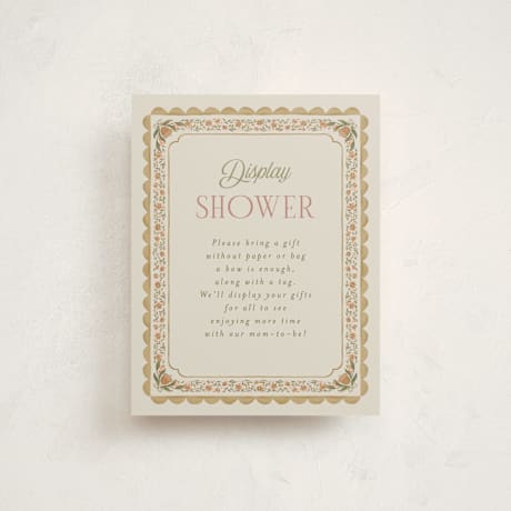 Baby Shower Insert Cards