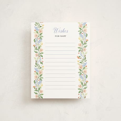 Baby Shower Insert Cards