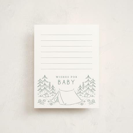 Baby Shower Insert Cards