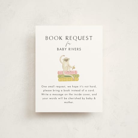 Baby Shower Insert Cards