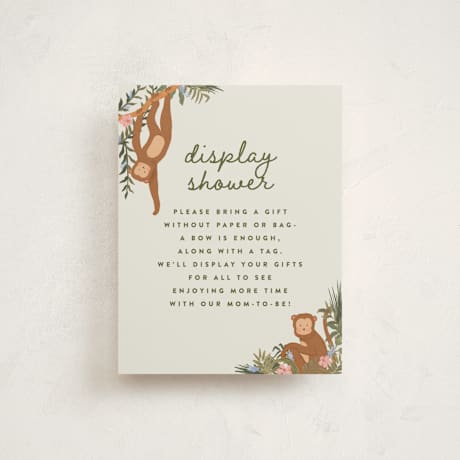 Baby Shower Insert Cards