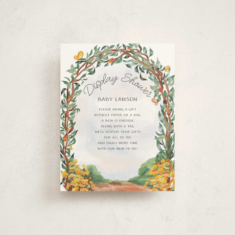 Baby Shower Insert Cards