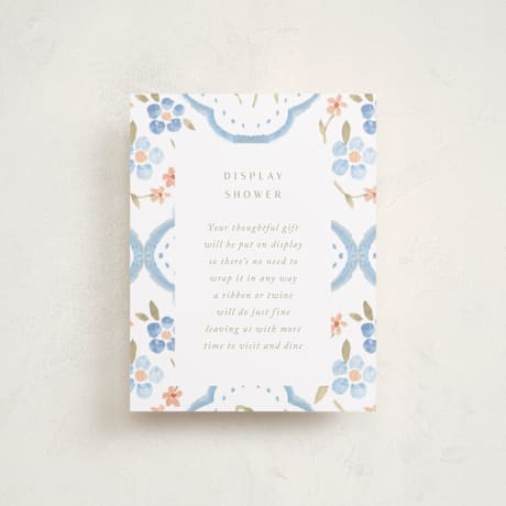 Baby Shower Insert Cards