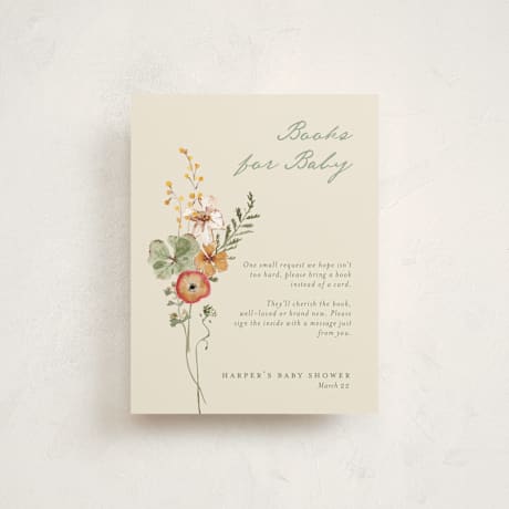 Baby Shower Insert Cards