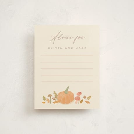 Baby Shower Insert Cards