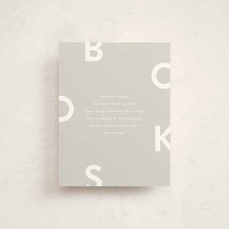 Baby Shower Insert Cards