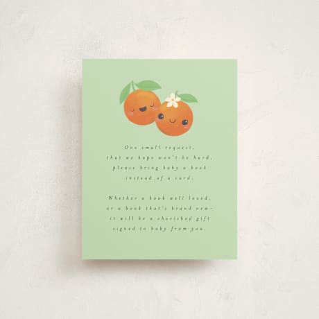 Baby Shower Insert Cards