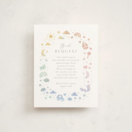 Baby Shower Insert Cards