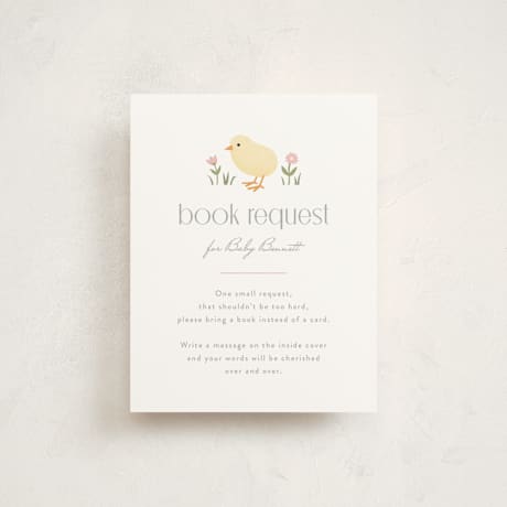 Baby Shower Insert Cards