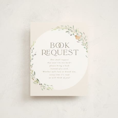 Baby Shower Insert Cards