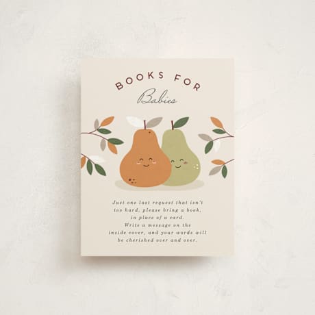 Baby Shower Insert Cards