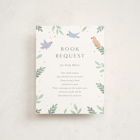 Baby Shower Insert Cards