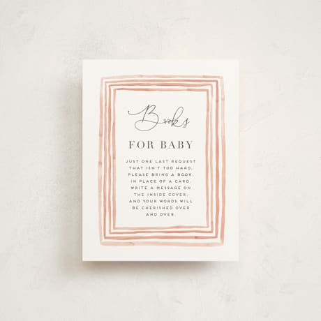 Baby Shower Insert Cards