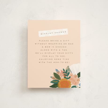 Baby Shower Insert Cards