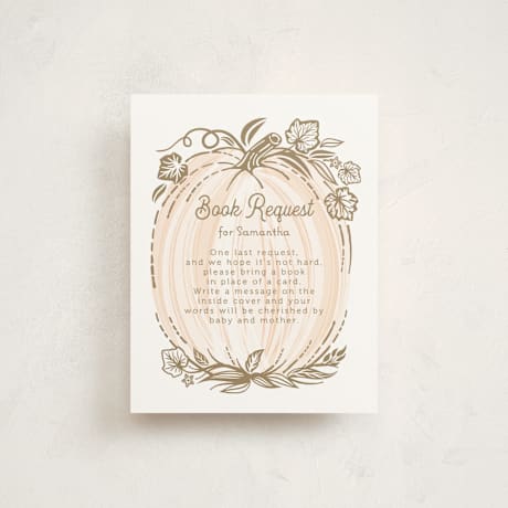 Baby Shower Insert Cards