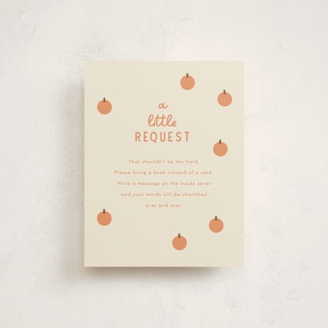 Baby Shower Insert Cards