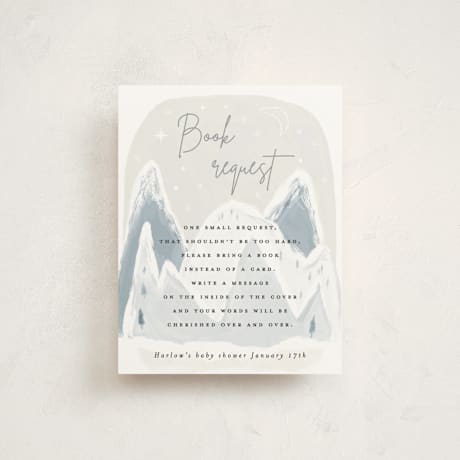 Baby Shower Insert Cards