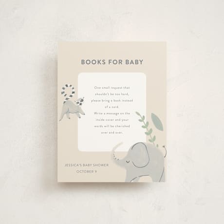 Baby Shower Insert Cards