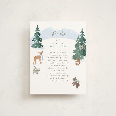 Baby Shower Insert Cards