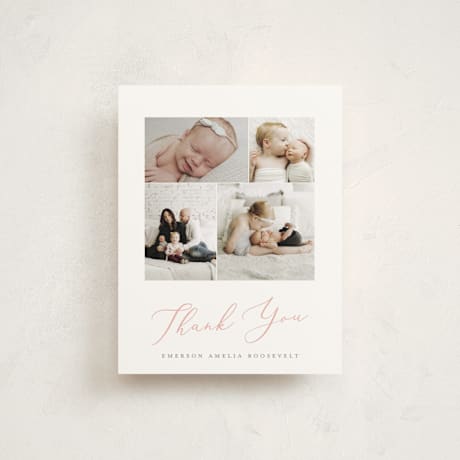 Birth Announcement Thank You Cards