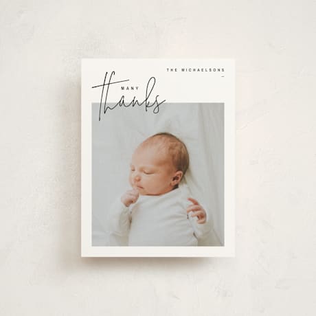 Birth Announcement Thank You Cards