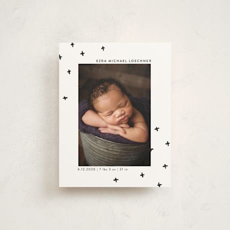 Birth Announcement Booklette Cards