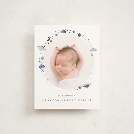 Birth Announcement Booklette Cards