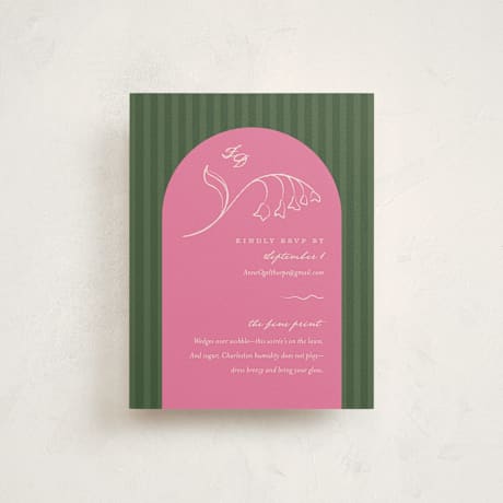 Debutante Party Enclosure Cards