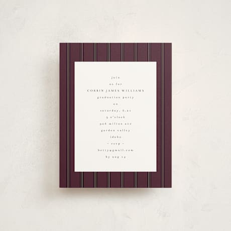 Graduation Insert Cards