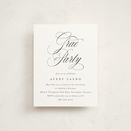 Graduation Insert Cards