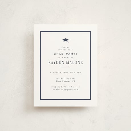 Graduation Insert Cards